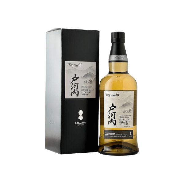 户河内 单一麦芽 日本威士忌 700ml