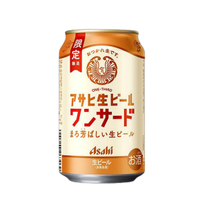 朝日 三分之一生啤酒350ml&500ml