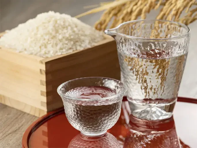 사케 양조에 쓰이는 야마다니시키 쌀알